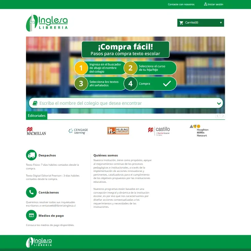 Librería Inglesa